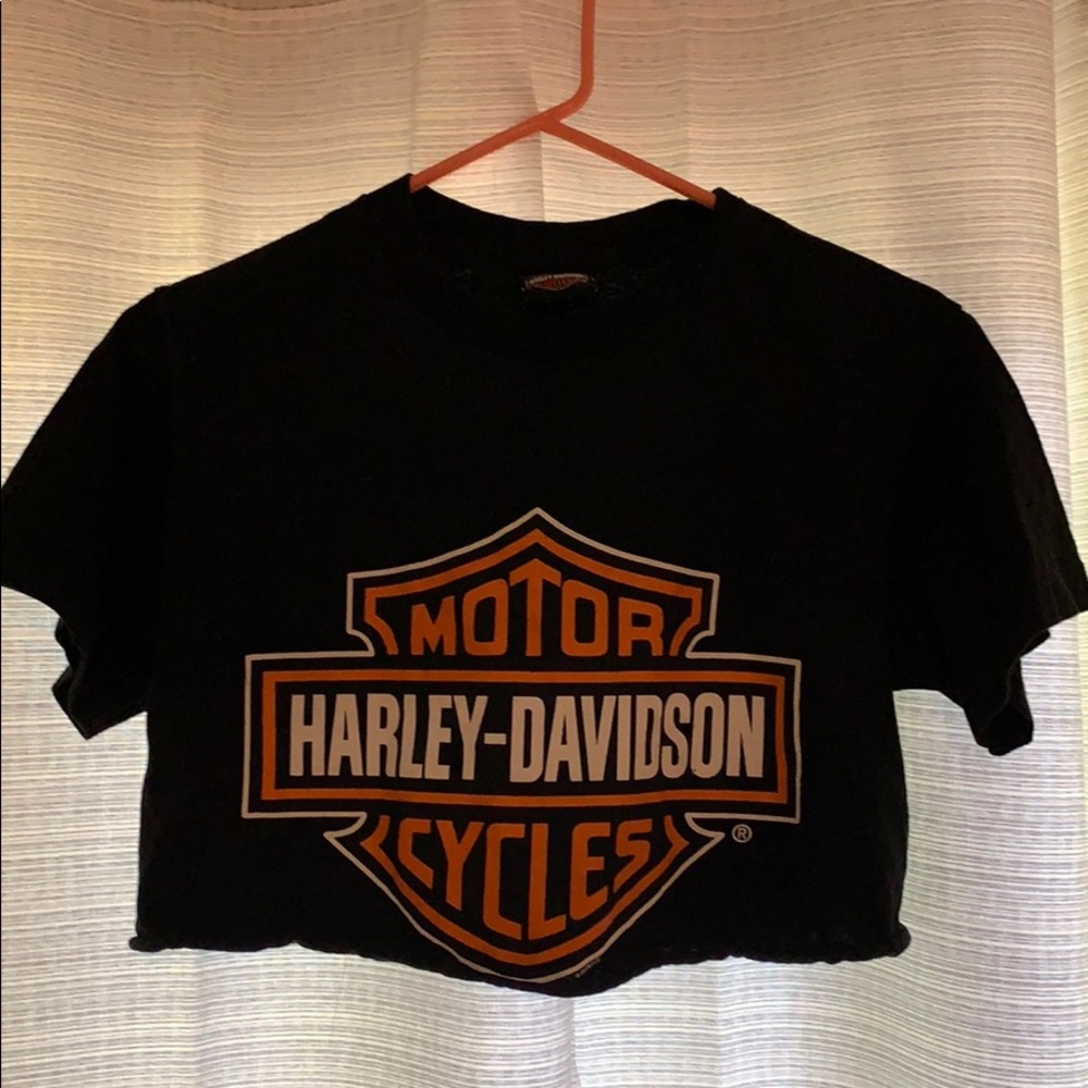 Harley Davidson cropped top